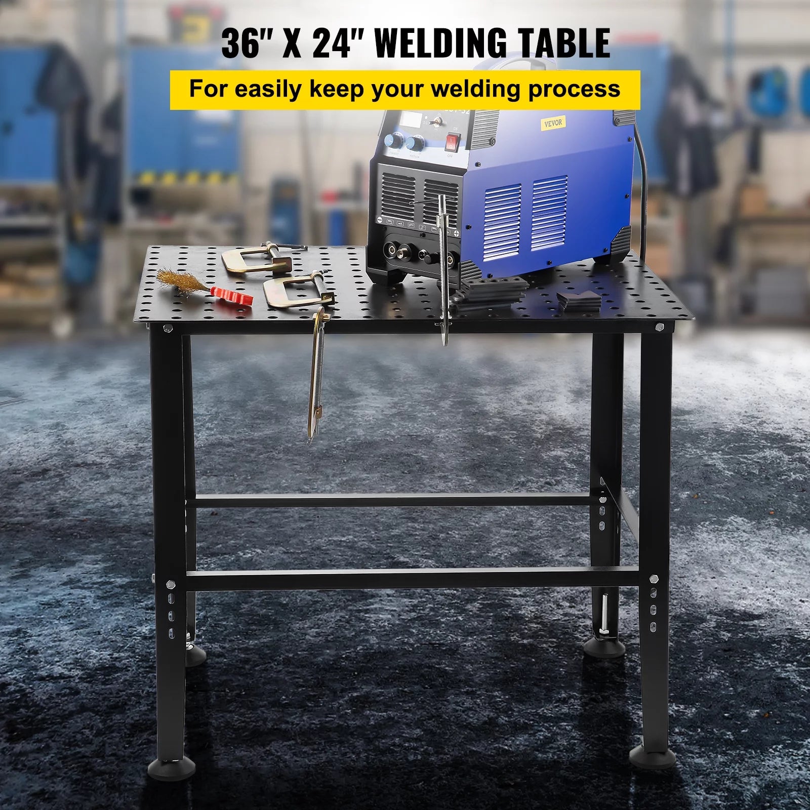 36 x 24 Adjustable Welding Table Q41023