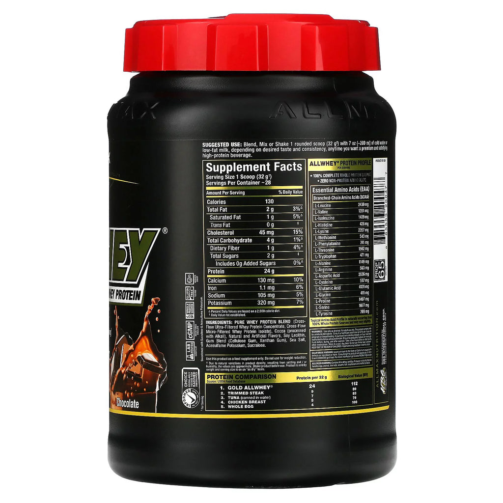 Chocolate Whey Protein, 2 lbs N4264