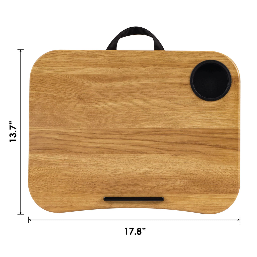 Oak Woodgrain Lap Desk O1145