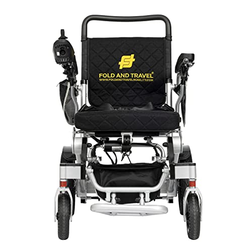Silver Foldable Power Wheelchair E898107