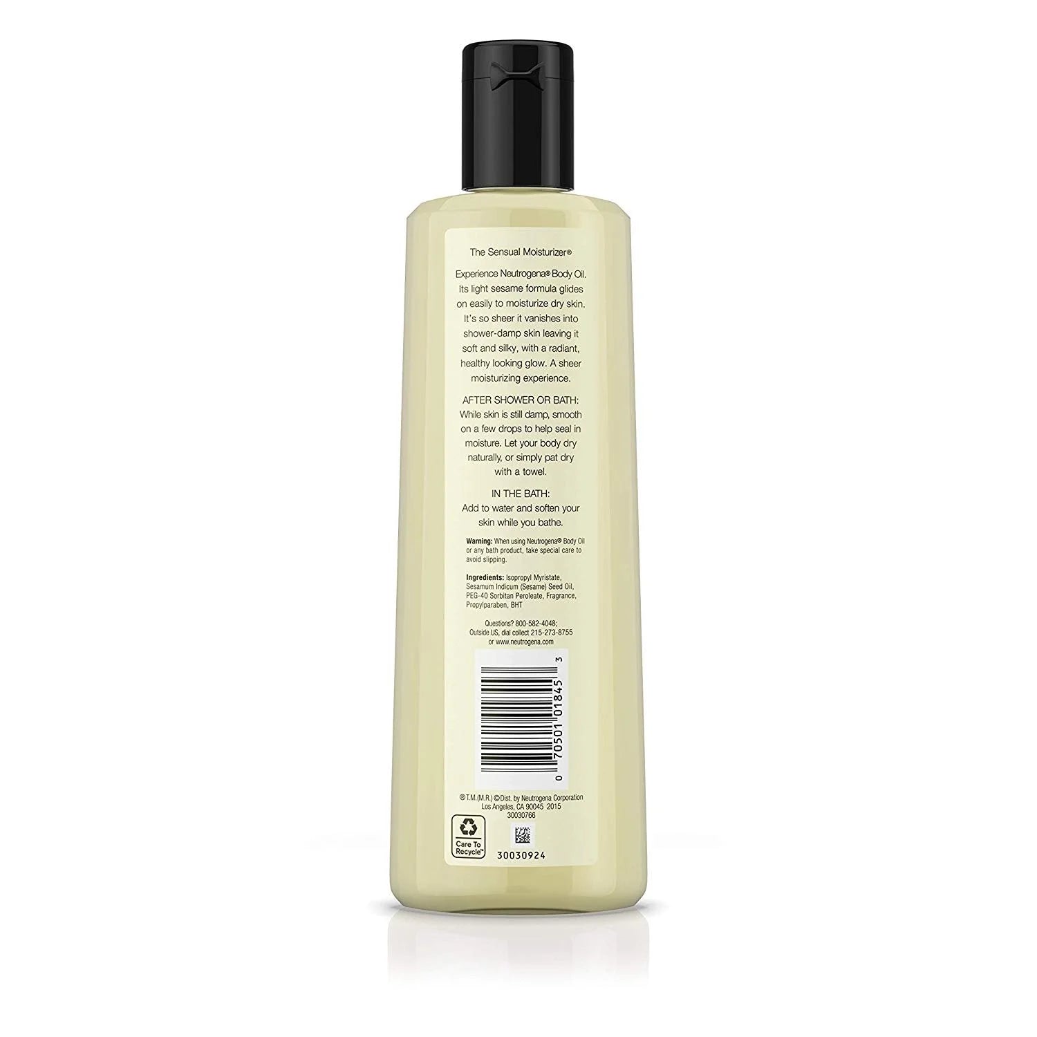 Lightweight Body Oil, 16 fl. oz N3296