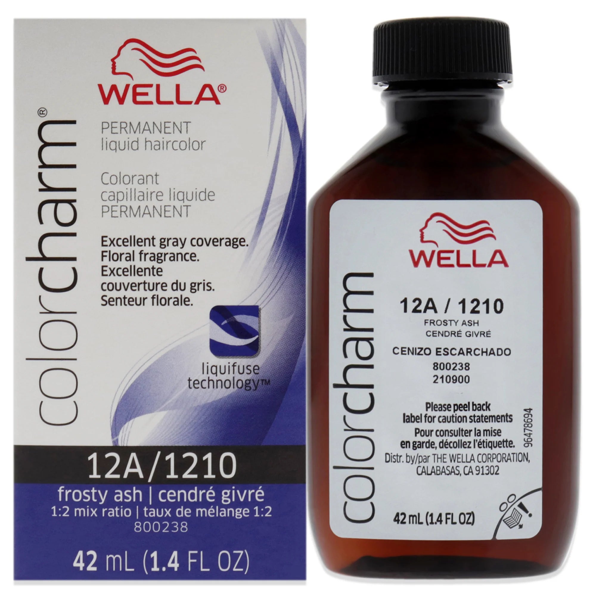 1.42 oz Permanent Liquid Hair Color D886