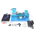 Miniature Metal Lathe - 36W 20000RPM Blue L3027