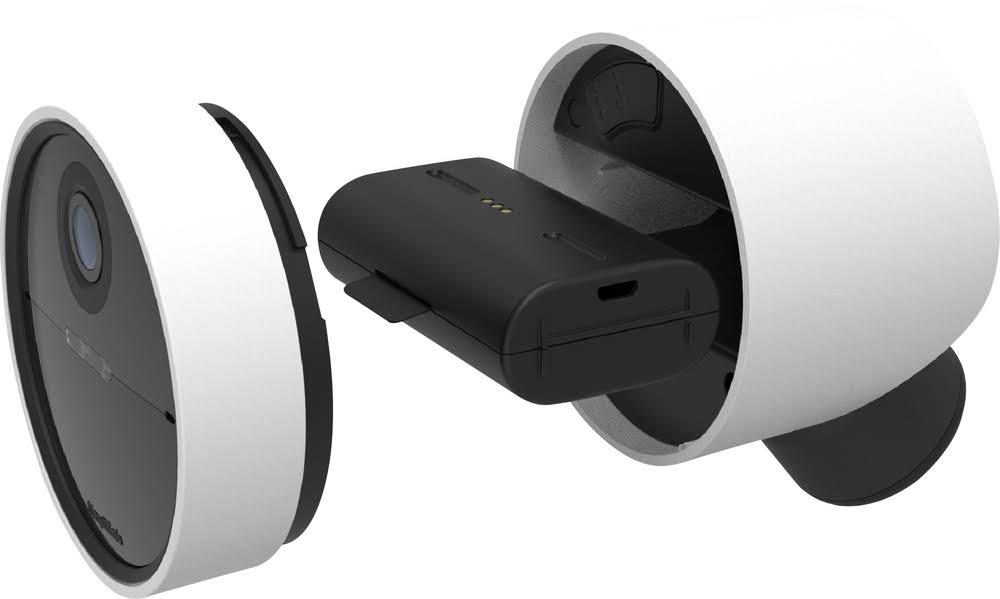 Wireless Outdoor Security Camera White K7570