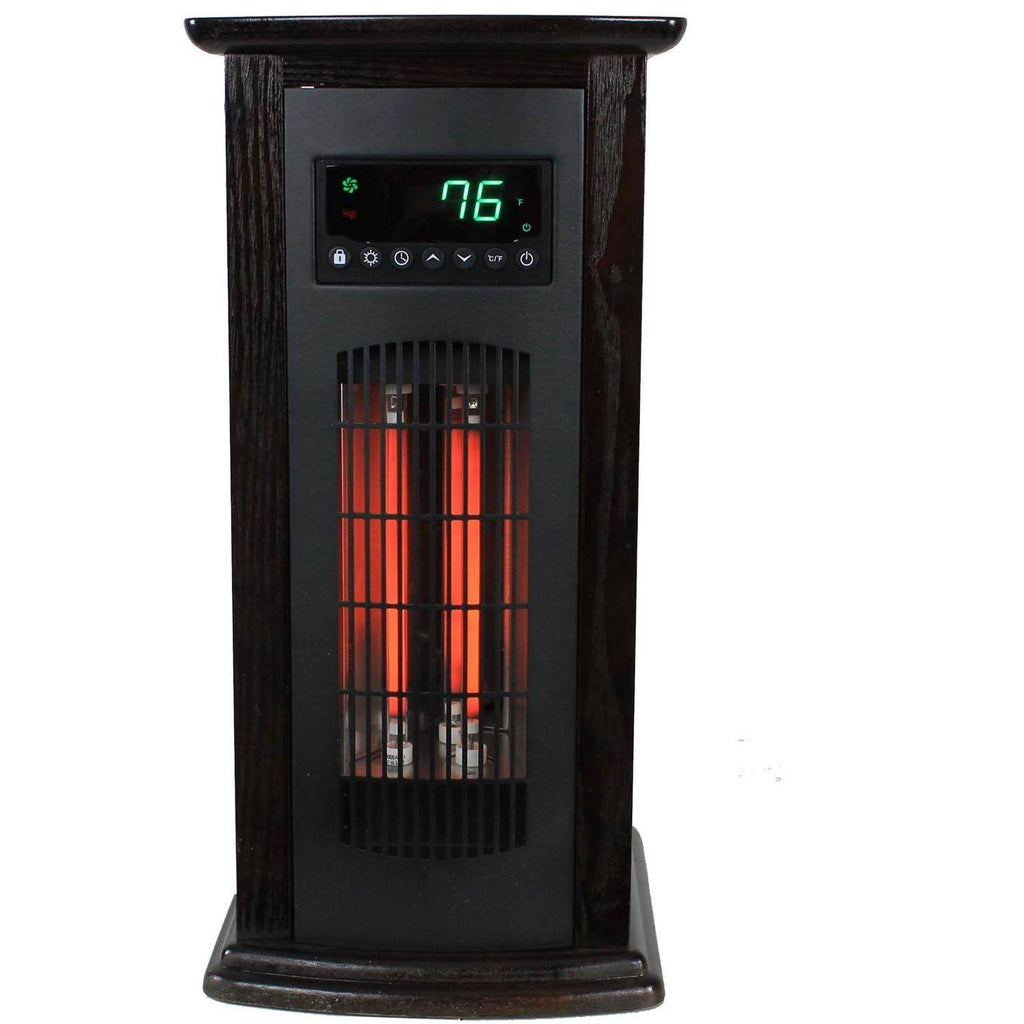 3 Element Electric Infrared Quartz Tower Space Heater Q754151