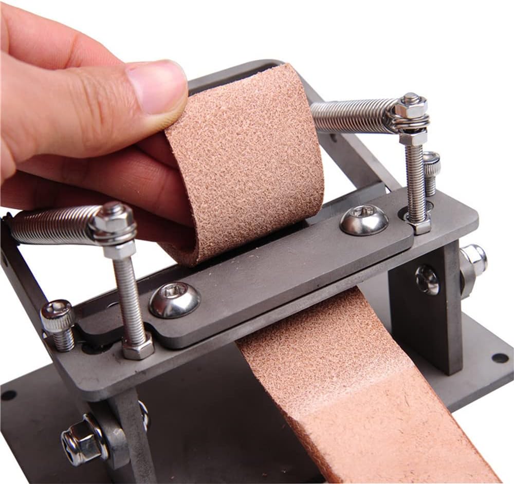Leather Splitter Manual Leather Skiver Peeler Adjustable Splitte Machine Leather Working Tools N532828