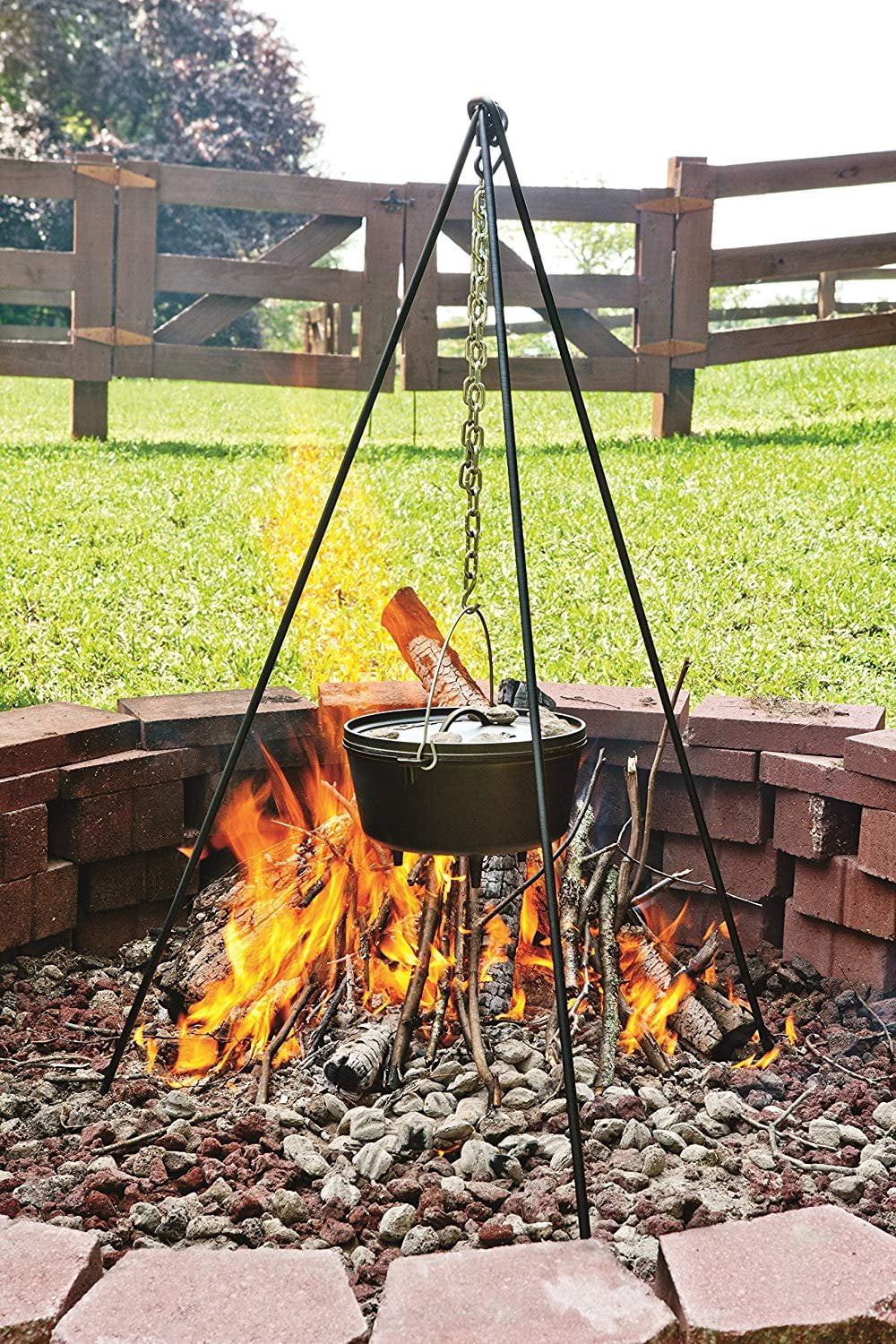 Cast Iron Camp Dutch Oven, 4-Quart N5102