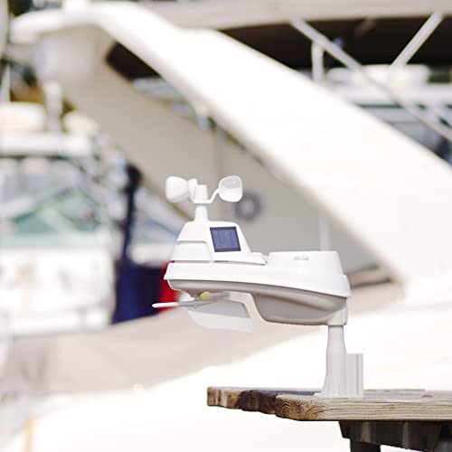 5-in-1 Weather Sensor with Rain Gauge, Wind Speed, Wind Direction, Temperature and Humidity C5332