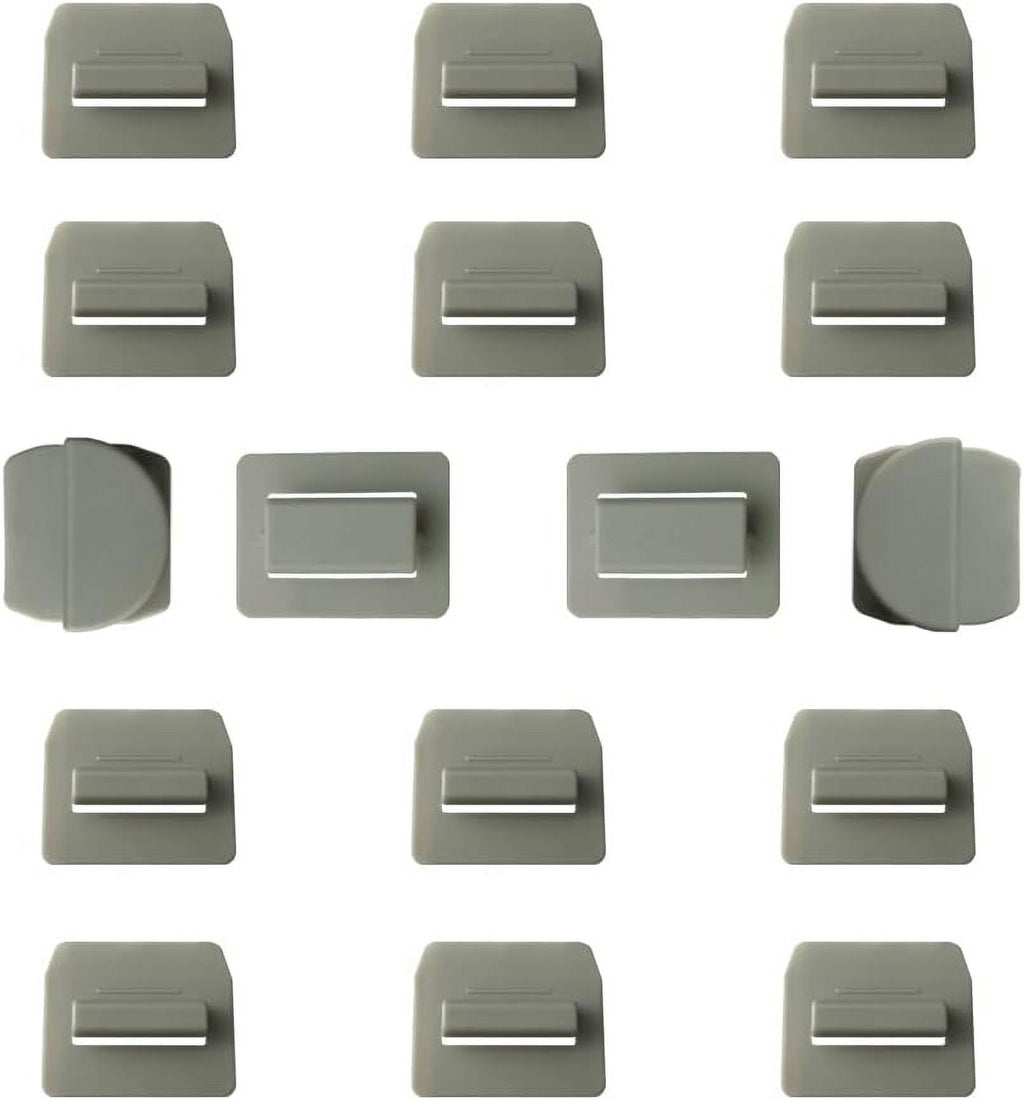 16 PCS White Sunshade Clips for Roof Shade E39515