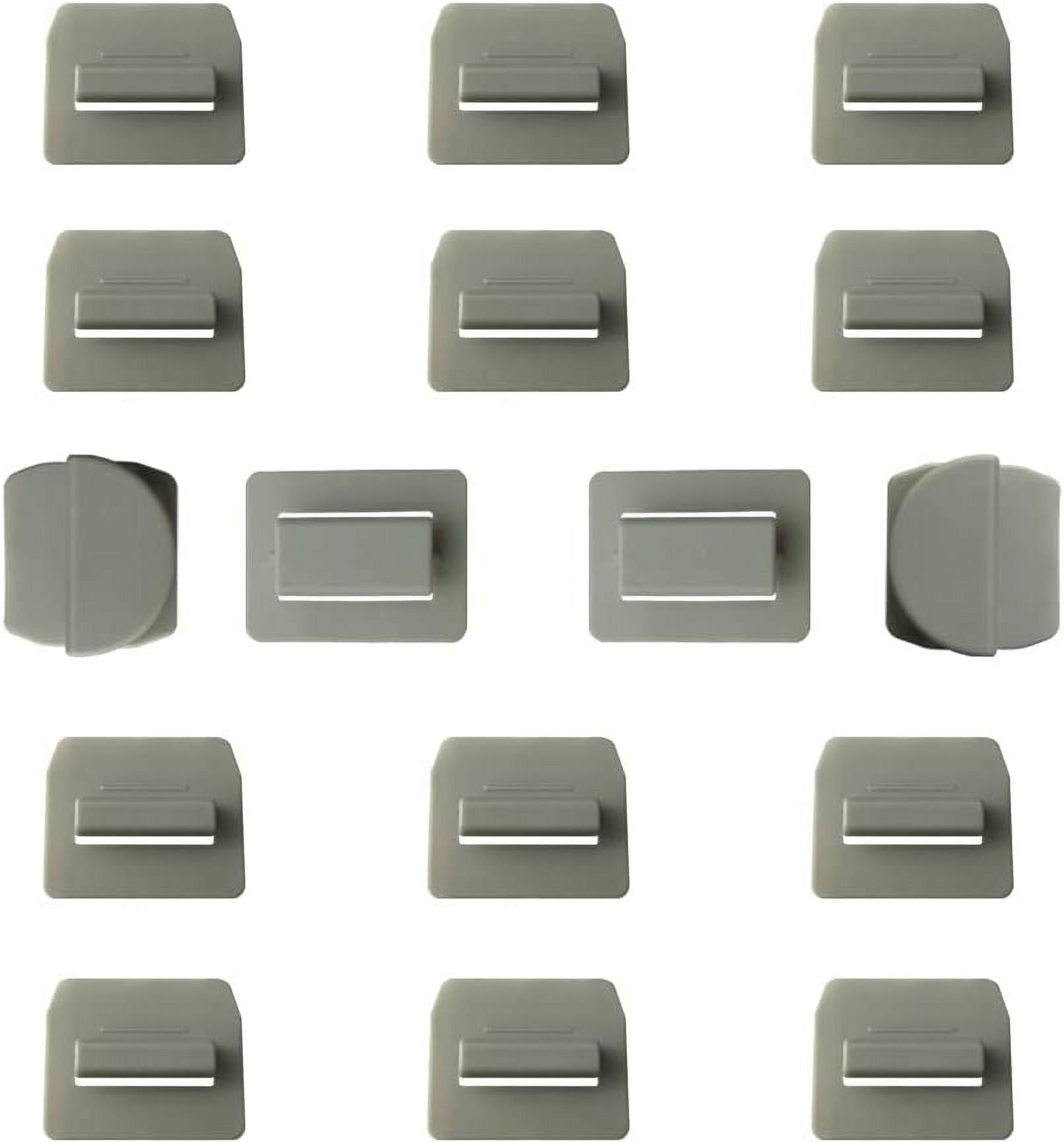 16 PCS White Sunshade Clips for Roof Shade E39515