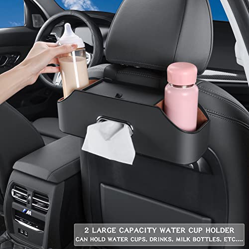 Car Back Seat Organizer with 2 Drink Cup Holder K859303