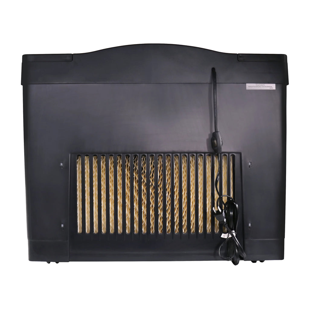 Brushed Nickel Console Evaporative Humidifier P9074