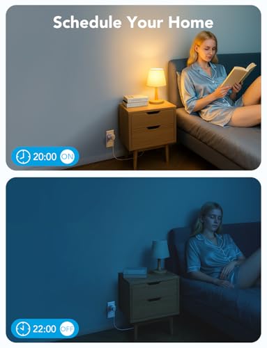 4 Pack Smart Plug WiFi Outlet Z6614