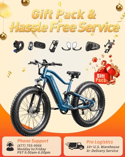 48V 20AH Battery Full Suspension 26" Fat Tire Electric Bicycle K57208