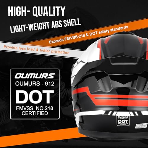 Modular Full Face Flip up Motorcycle Helmet P9089