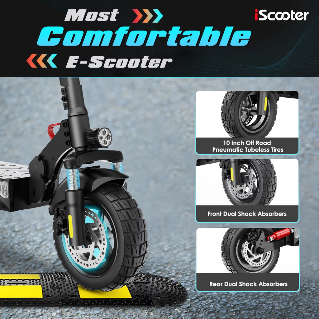 800W Electric Scooter, 25 MPH, 25Miles Range, Dual Brake, Folding Scooter G6334