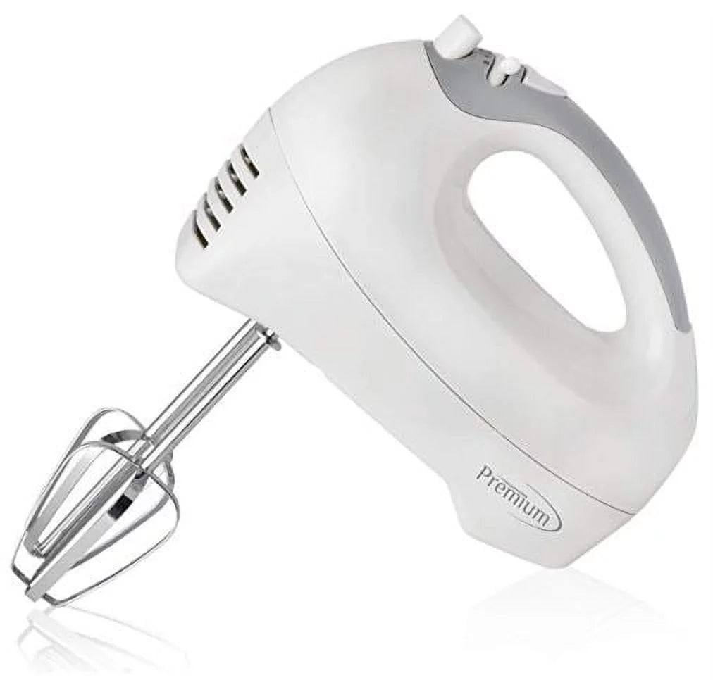 5-Speed Hand Mixer in White S5787