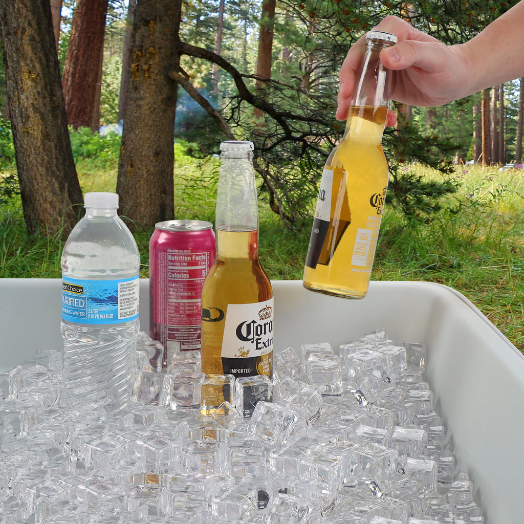 4ft Long Folding Ice Cooler Table B590809