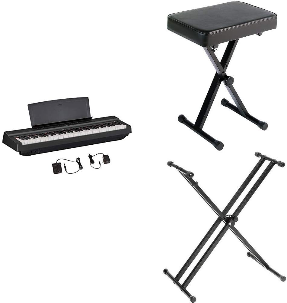 88-Key Weighted Action Digital Piano, Black O153402