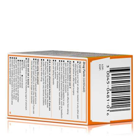 200mg Ibuprofen Caplets 100 Count C186263
