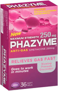 36 ea Pack of 4 Maximum Strength Softgels W998