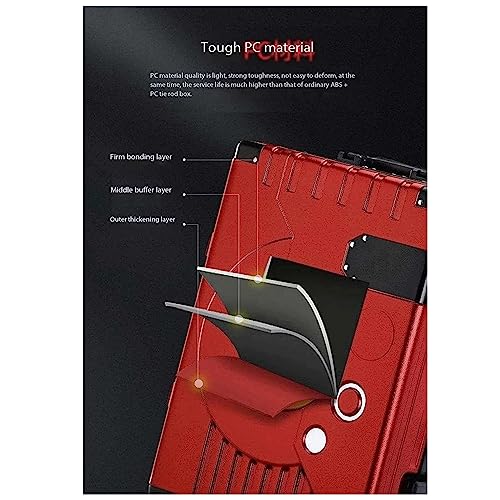 22 inch Aluminum Frame Lightweight Carry On Luggage with TSA Lock I66799