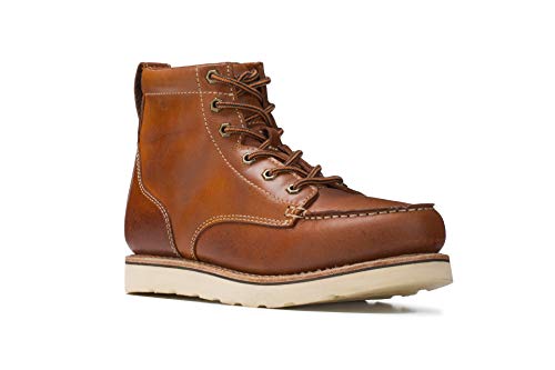 6" Moc Toe Wedge Work Boots H6449