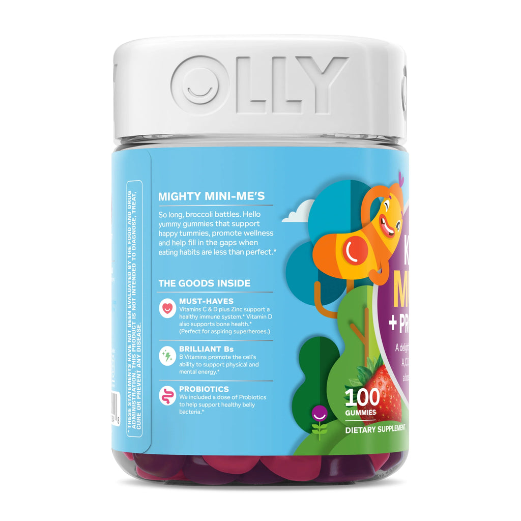 Kids Multivitamin Probiotic Gummy, Berry, 100 Ct K7613