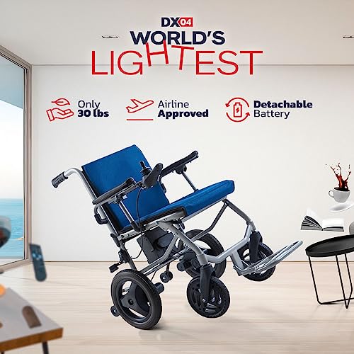 30lbs Foldable Electric Wheelchair with Detachable Battery Z336849