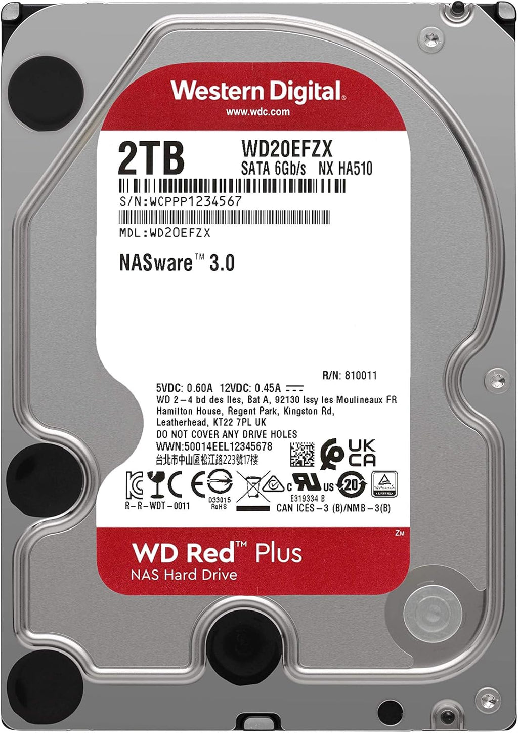 12TB NAS Internal Hard Drive HDD M539502