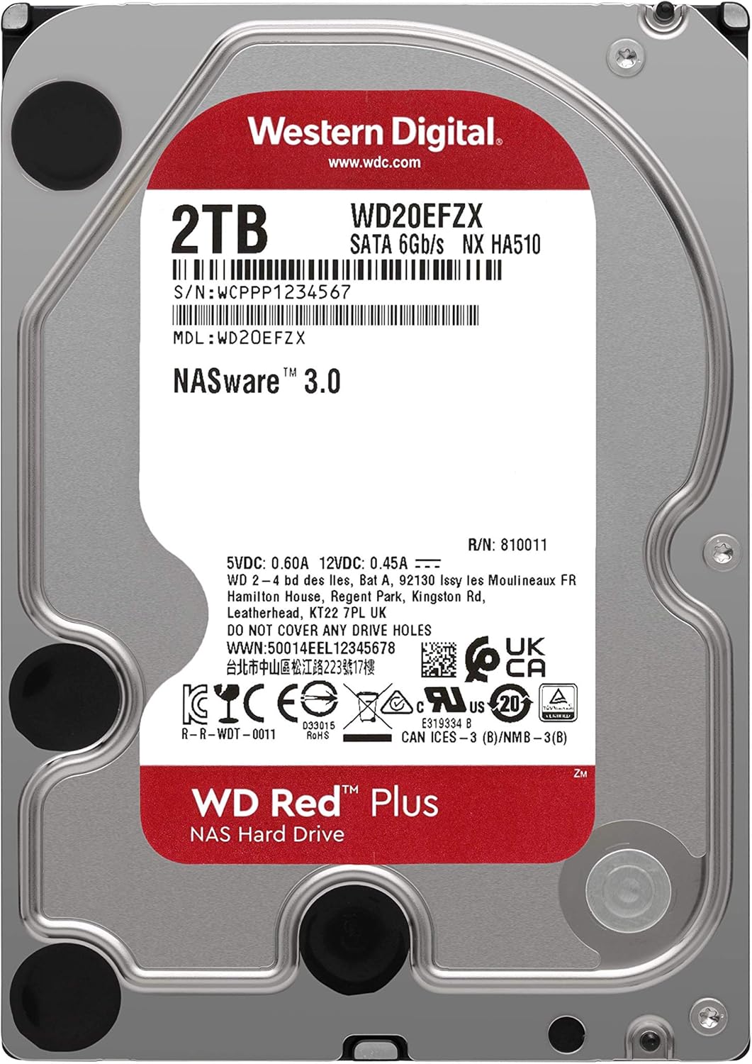12TB NAS Internal Hard Drive HDD M539502