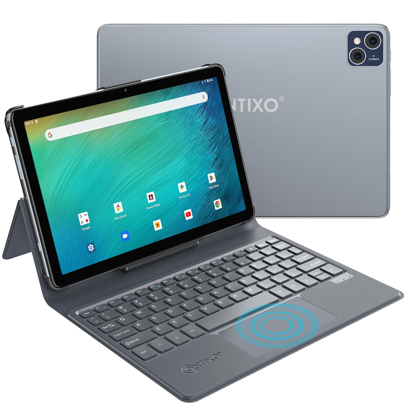 10" Android Tablet 128GB with Keyboard O814565