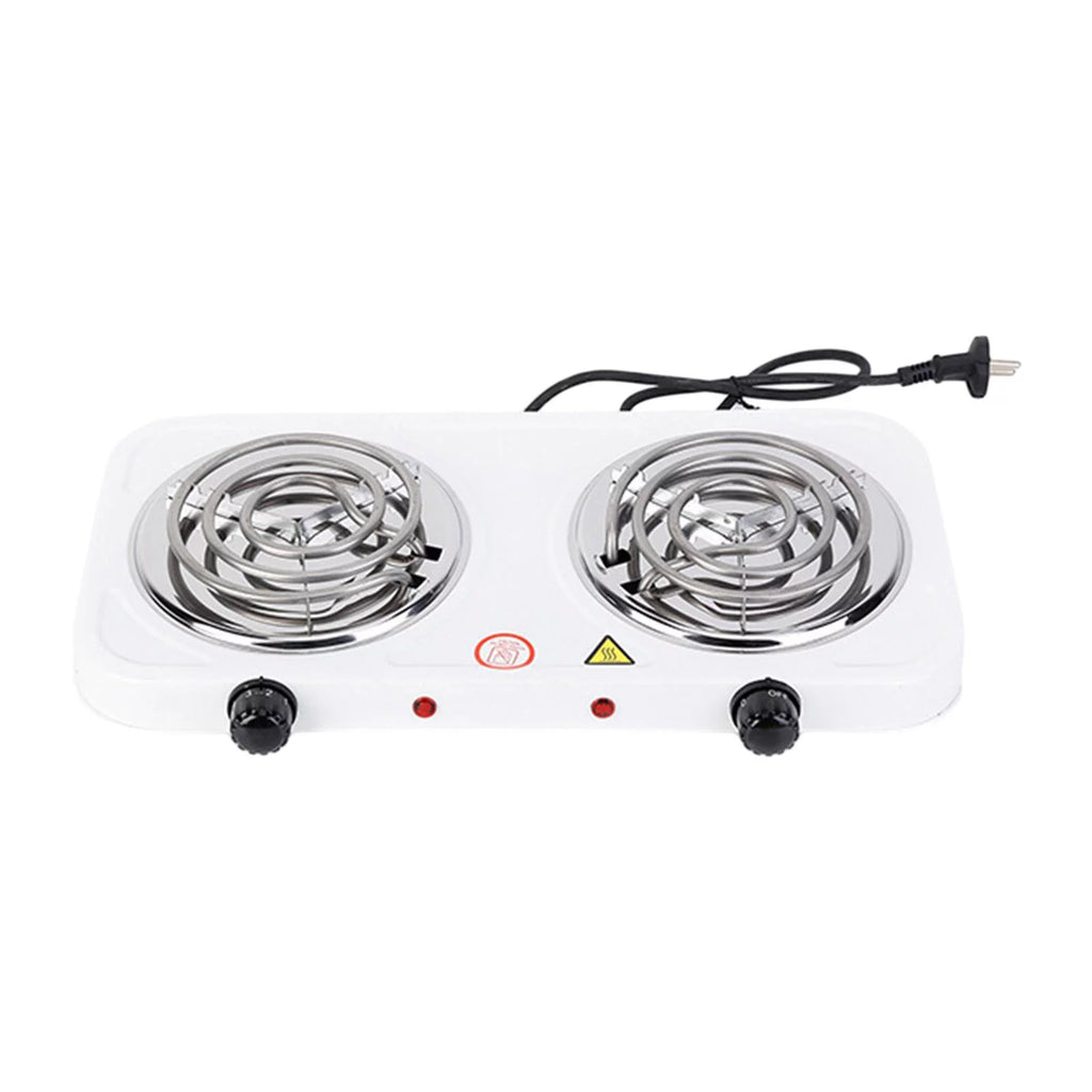 Compact Double Burner Electric Cooktop 2000W K3410