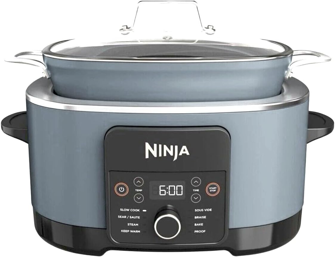 8.5 Quart Multi-Cooker Nonstick Sea Salt Grey A872