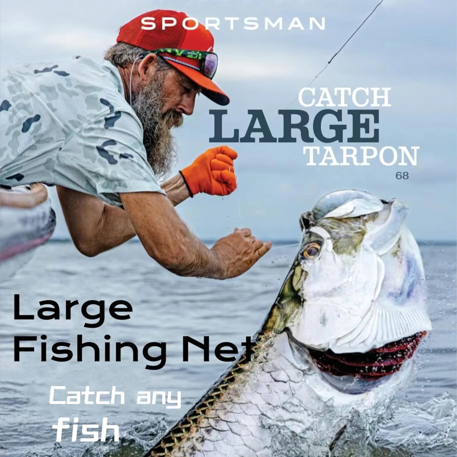 20 Inch Fishing Net with Telescoping Handle O6288