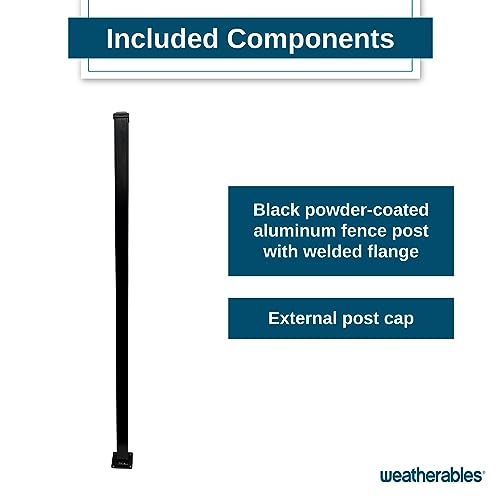 Aluminum Fence Kit (57” Post for Hard Surface) H2444