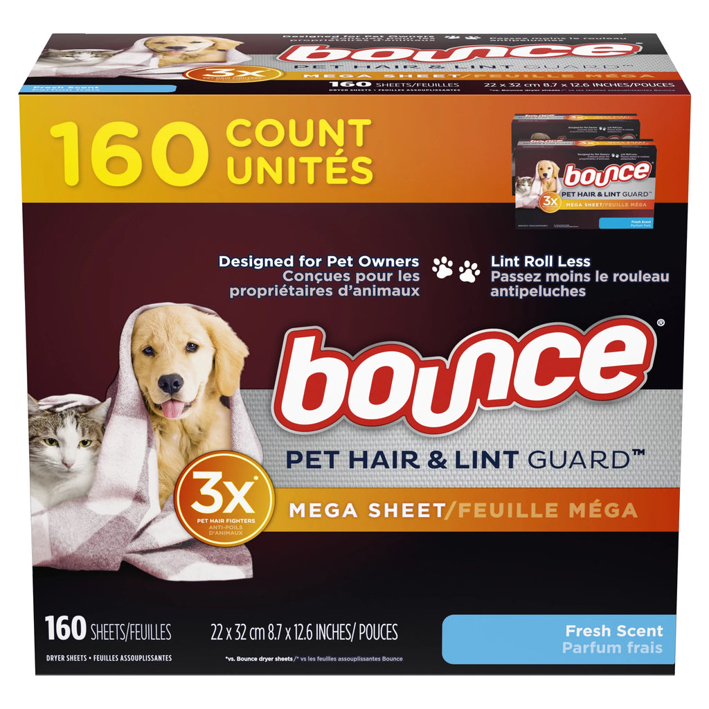 160 Ct Fresh Scent Dryer Sheets I368