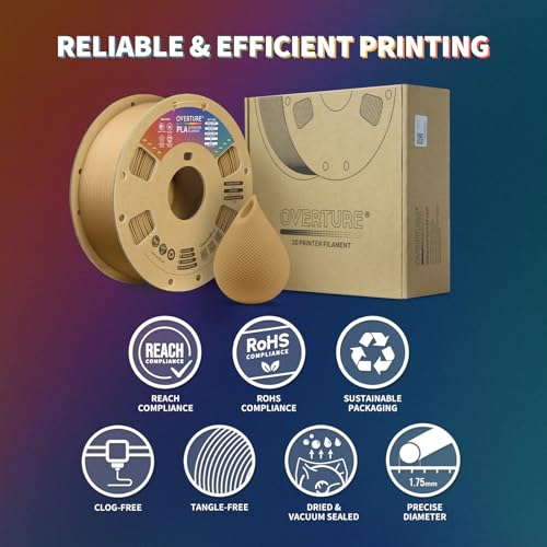 1.75mm White PLA 3D Printer Filament 1kg Cardboard Spool D43177