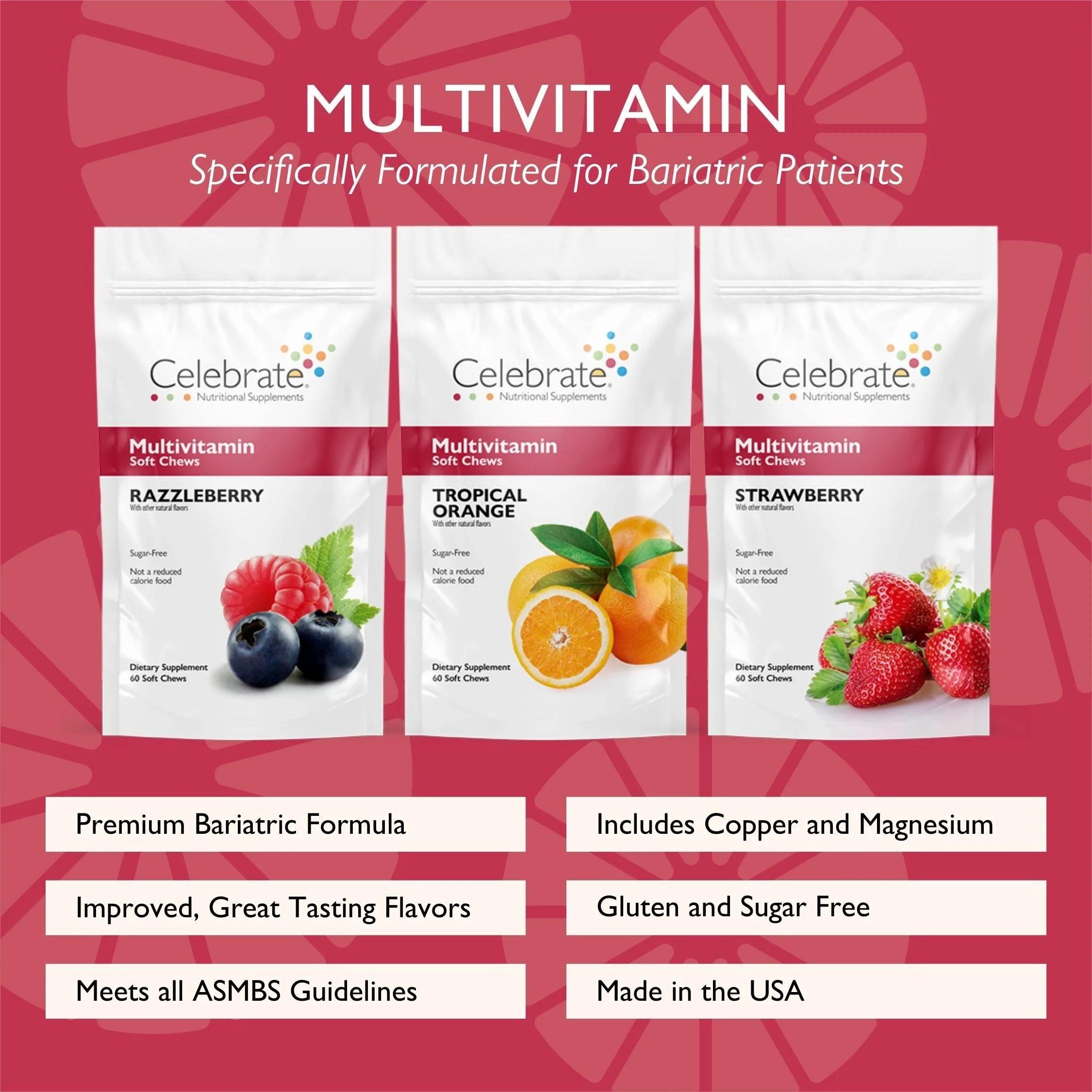Bariatric Multivitamin Soft Chews, 180 count P4810
