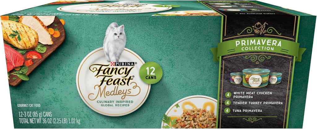 Wet Cat Food Variety Pack, 3 oz. Cans Y576