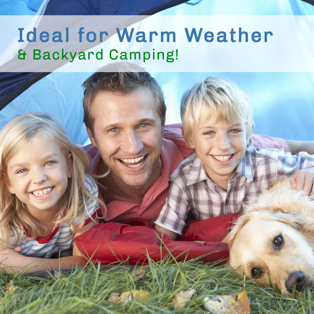 Orange 2-Person Dome Tent with Carry Bag N753