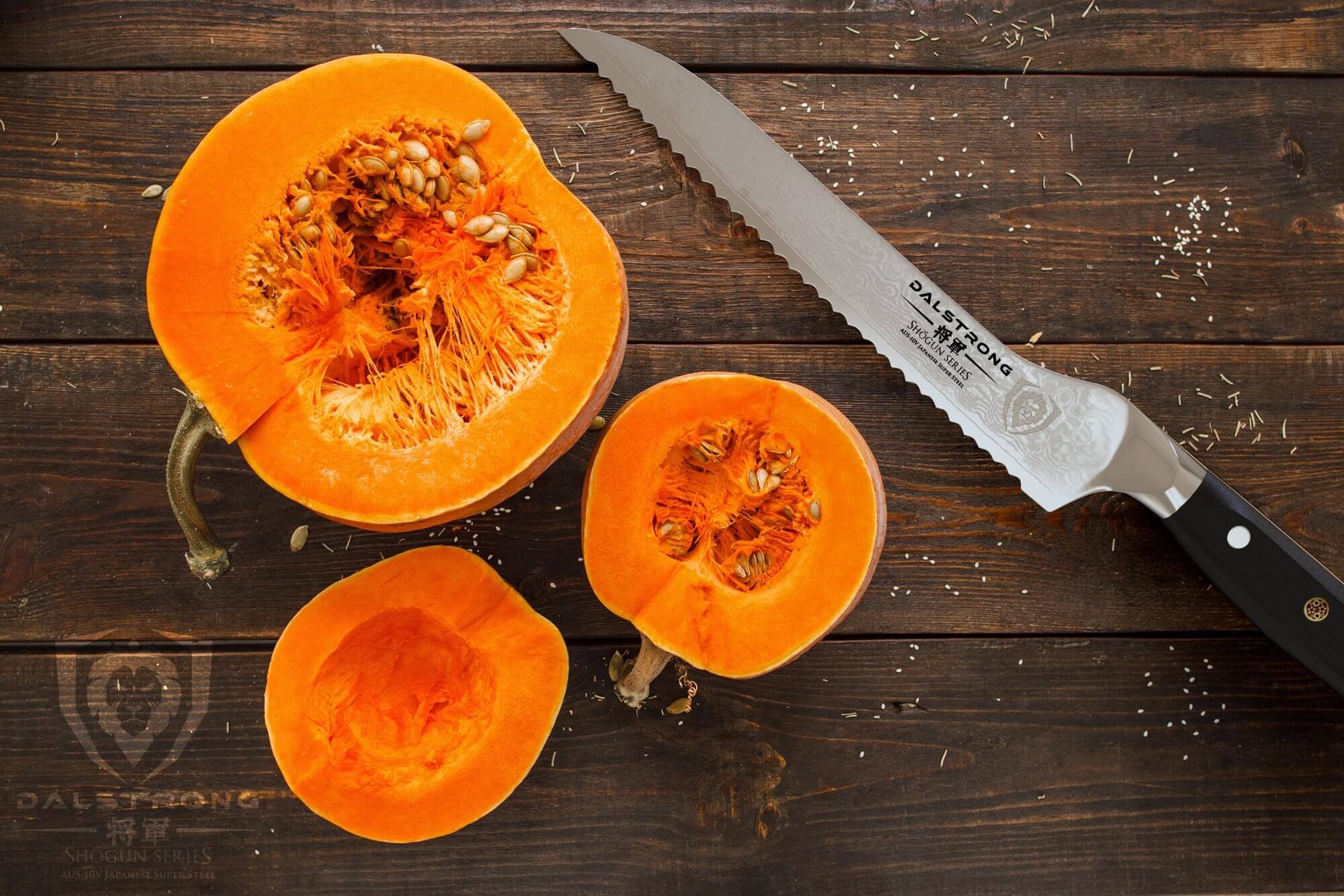 8 inch Serrated Bread and Deli Knife J733