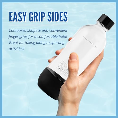 1 Liter 2-Pack Black Replacement Bottle D83513