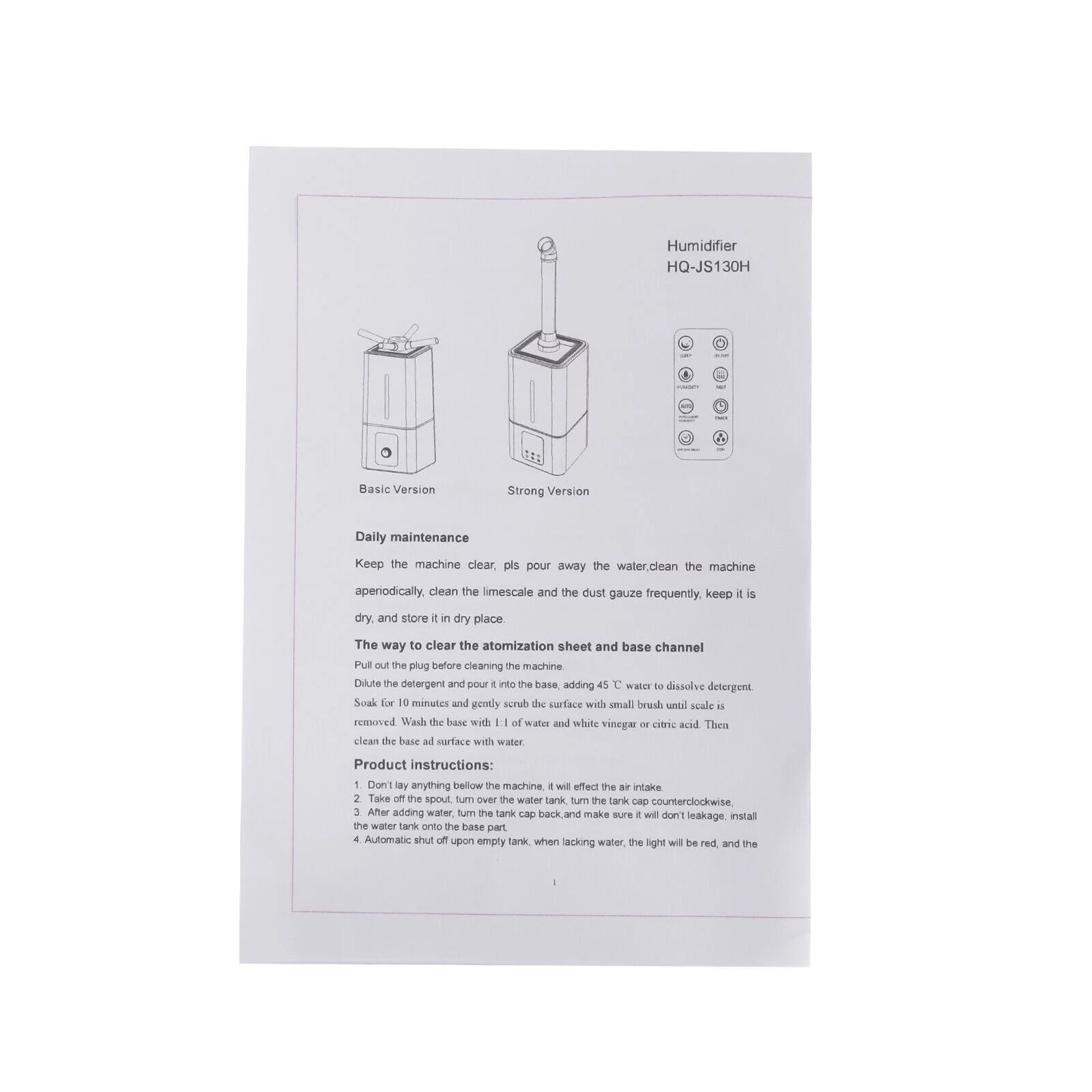 3.4gal Intelligent Humidifier M369