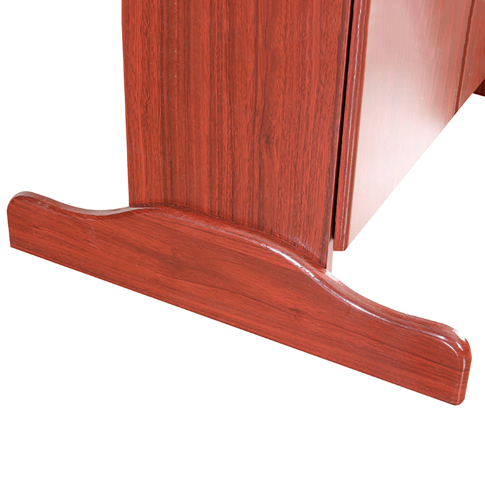 Cherry Finish Free Standing Dartboard Cabinet Set K584