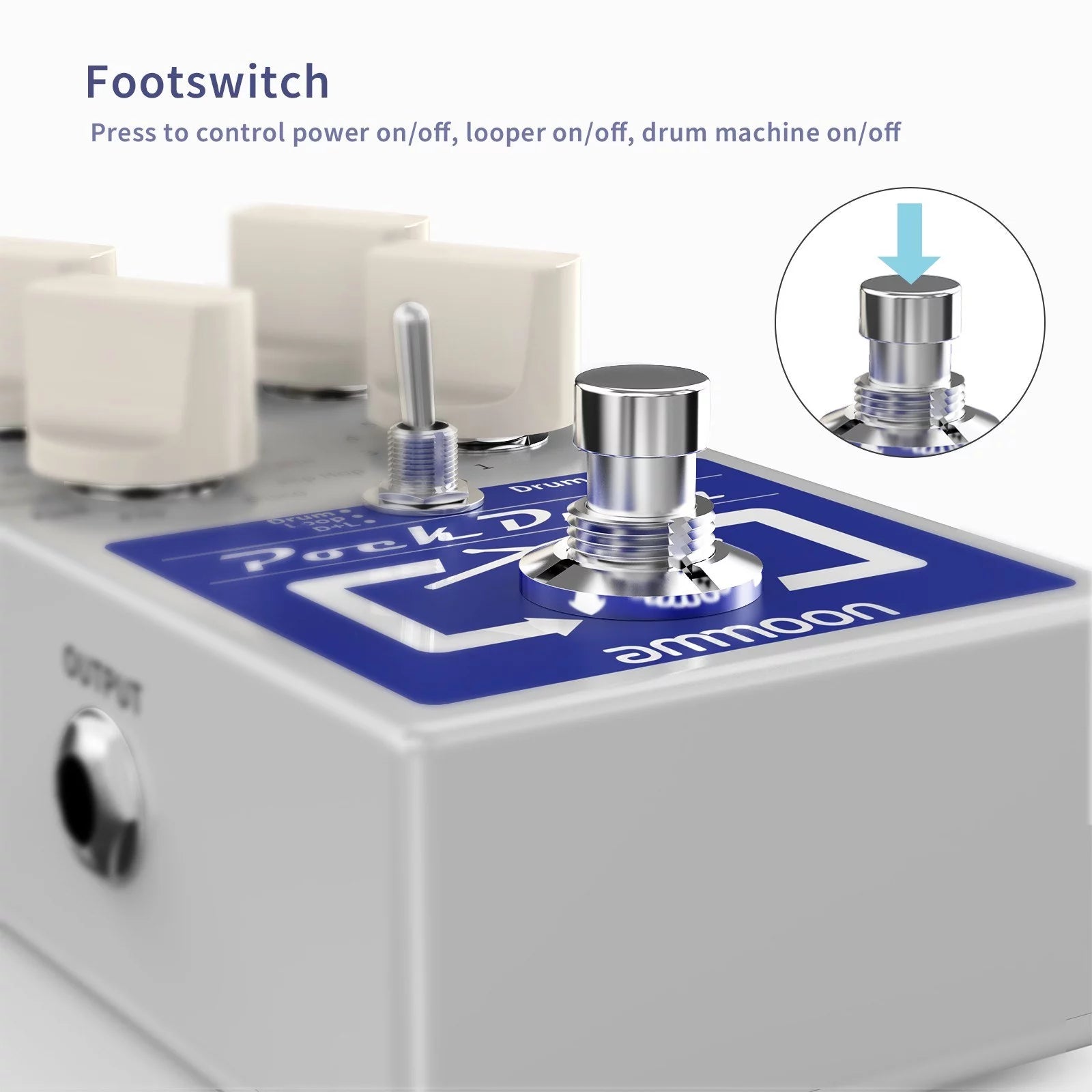 3 Modes 11 Drum Styles 11 Rhythm Types Built-in Looper Guitar Effect Pedal I323697