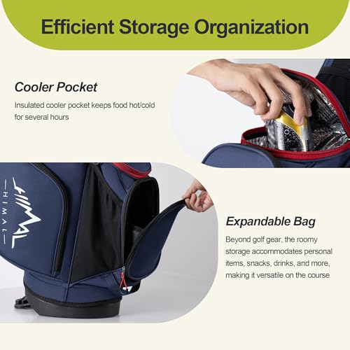 14 Way Golf Stand Bag with 10 Pockets I847