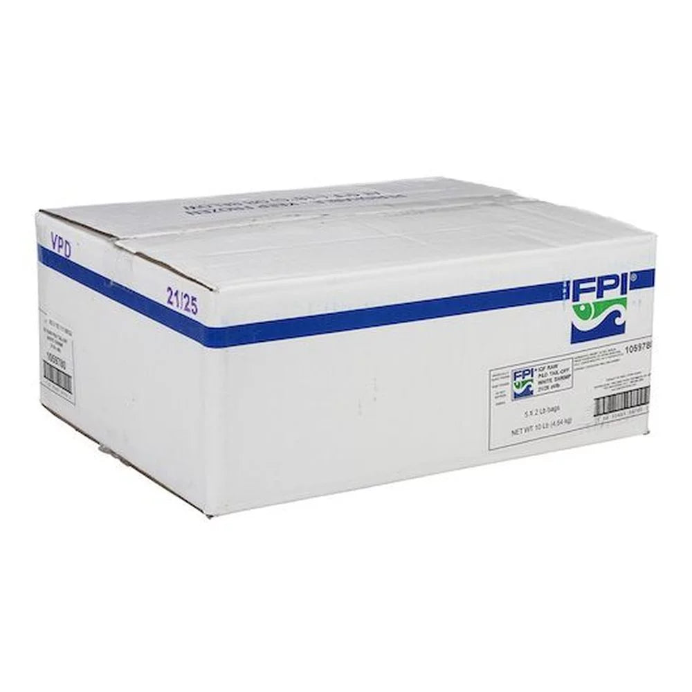 White Shrimp 21 to 25 Count, 2 Pound C40791