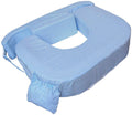 Blue White Stripes Twin Breastfeeding Nursing Pillow V7667