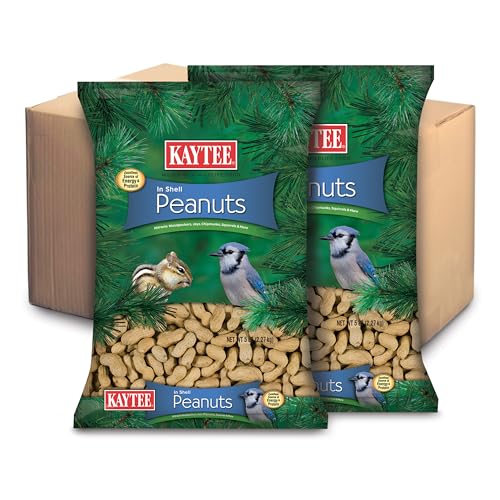 Two 5 Pound Bags Peanuts in Shell for Wild Birds B758923